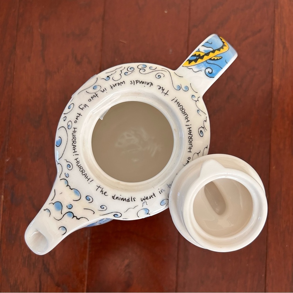 Paul Cardew Noah's Ark Ceramic Teapot - Picture 6 of 7
